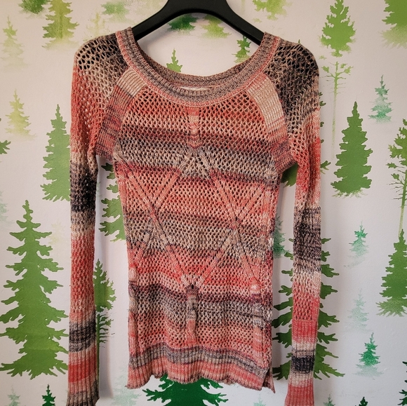 American Rag Crochet Sweater. - Picture 1 of 10